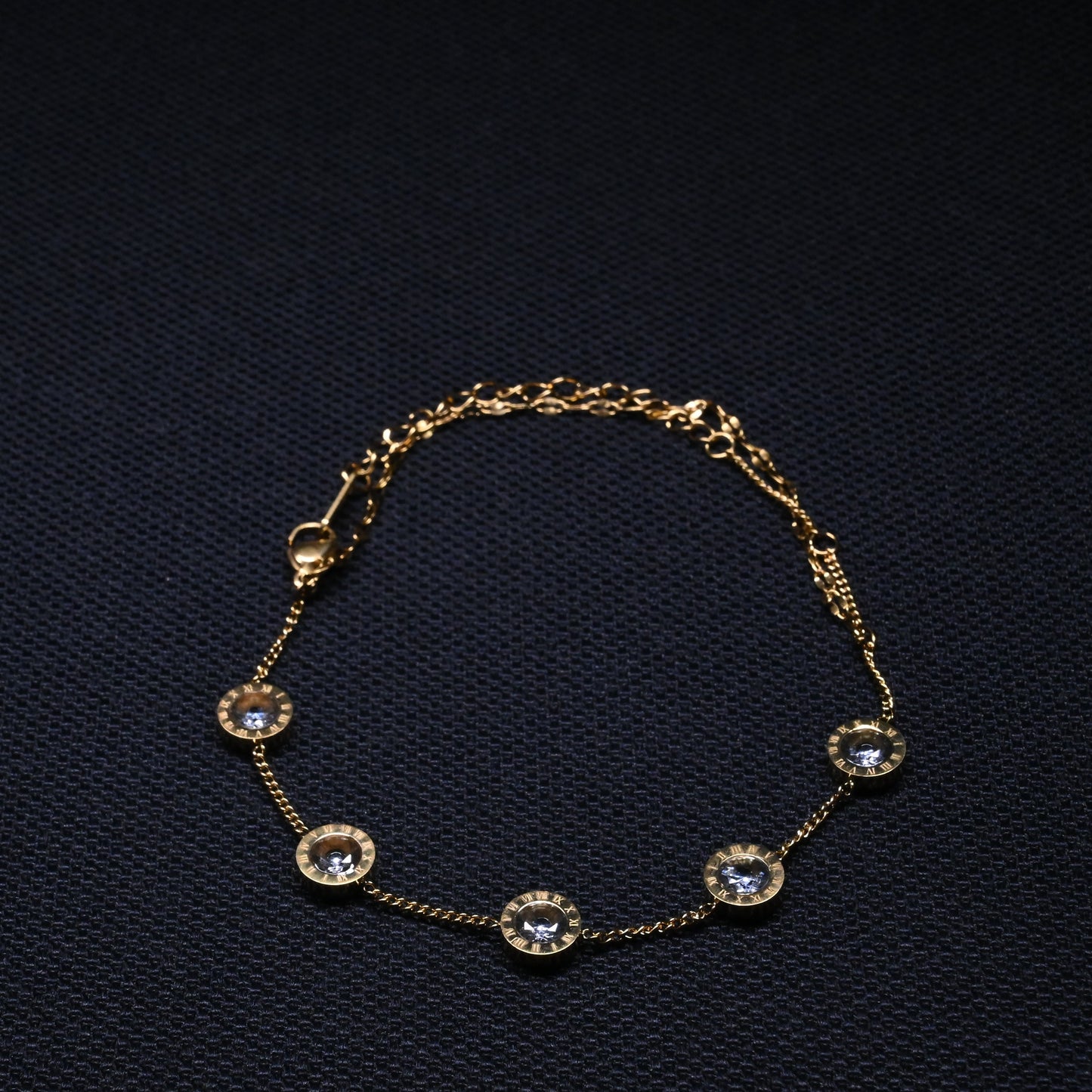 GehnaBuzz Sparkling Stone Studded Bracelet