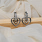 GehnaBuzz Heart Loop in Hoop Earrings