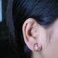 GehnaBuzz Designer White Pearl Earrings