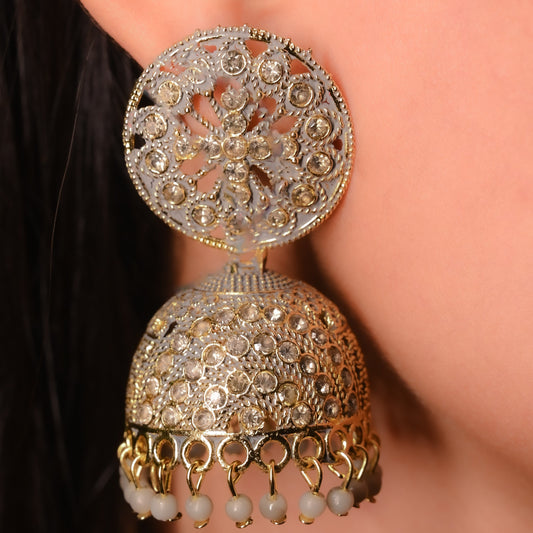 GehnaBuzz Ethnic Royal Shinning Diva Jhumki