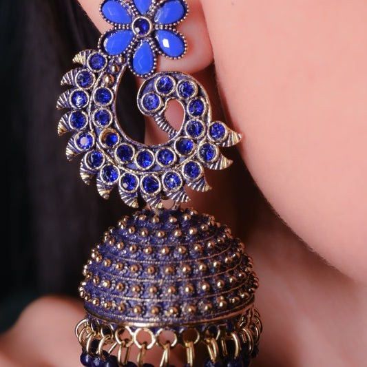 GehnaBuzz Mystic Dome Traditional Jhumka