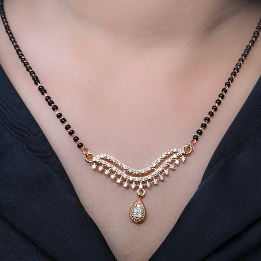 GehnaBuzz Exquisite Layered Mangalsutra