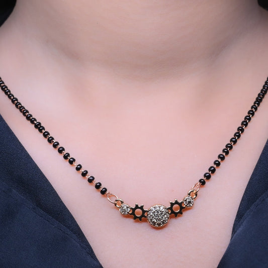 GehnaBuzz Dazzling Star Mangalsutra