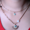 GehnaBuzz Stunning Evil Eye Pendant