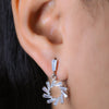 GehnaBuzz Stylish Sunflower Statement Earring