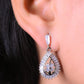 GehnaBuzz Vintage Pear Cut Earring