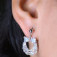 GehnaBuzz Graceful Bow Knot Drop Earring