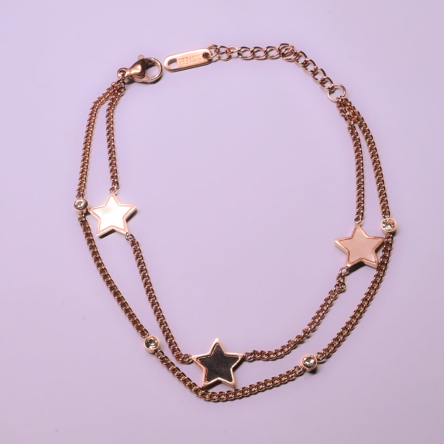 GehnaBuzz Elegant Star Layered Bracelet