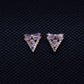 GehnaBuzz Captivating Triangle Cut Earring