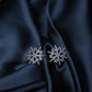 GehnaBuzz Crystal Snowflakes Earring