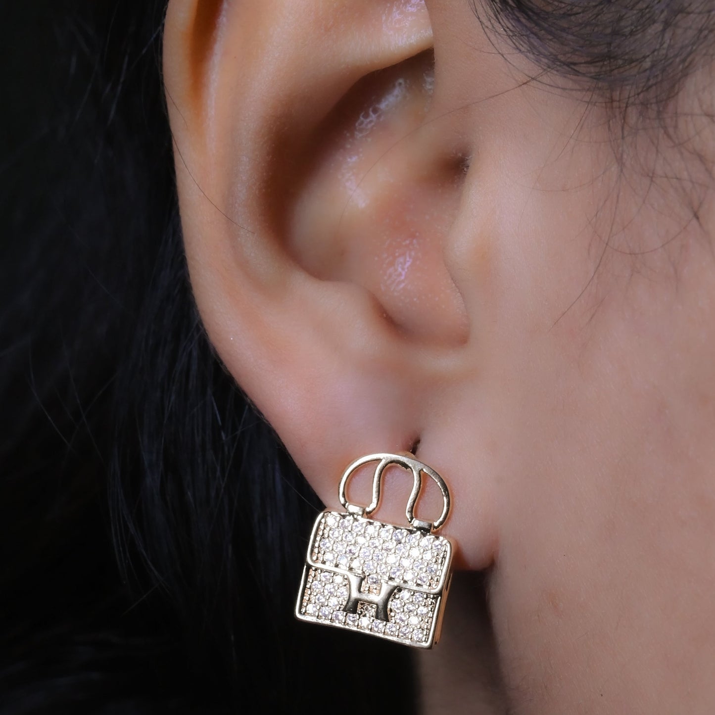 GehnaBuzz Unique Masterpiece Jewel Bag Earring