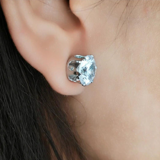 GehnaBuzz Brilliant Cut Sparkly Earring