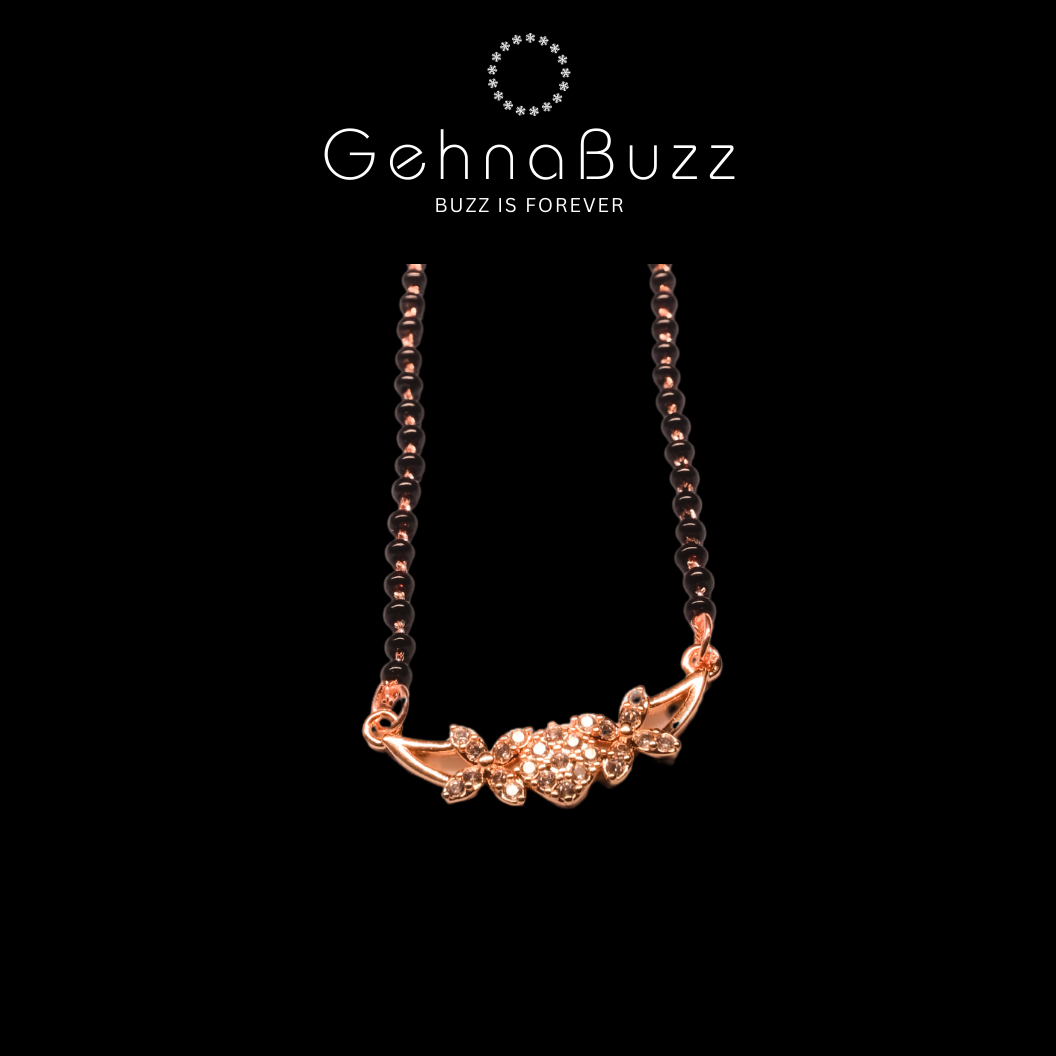 GehnaBuzz Magical Floral Mangalsutra