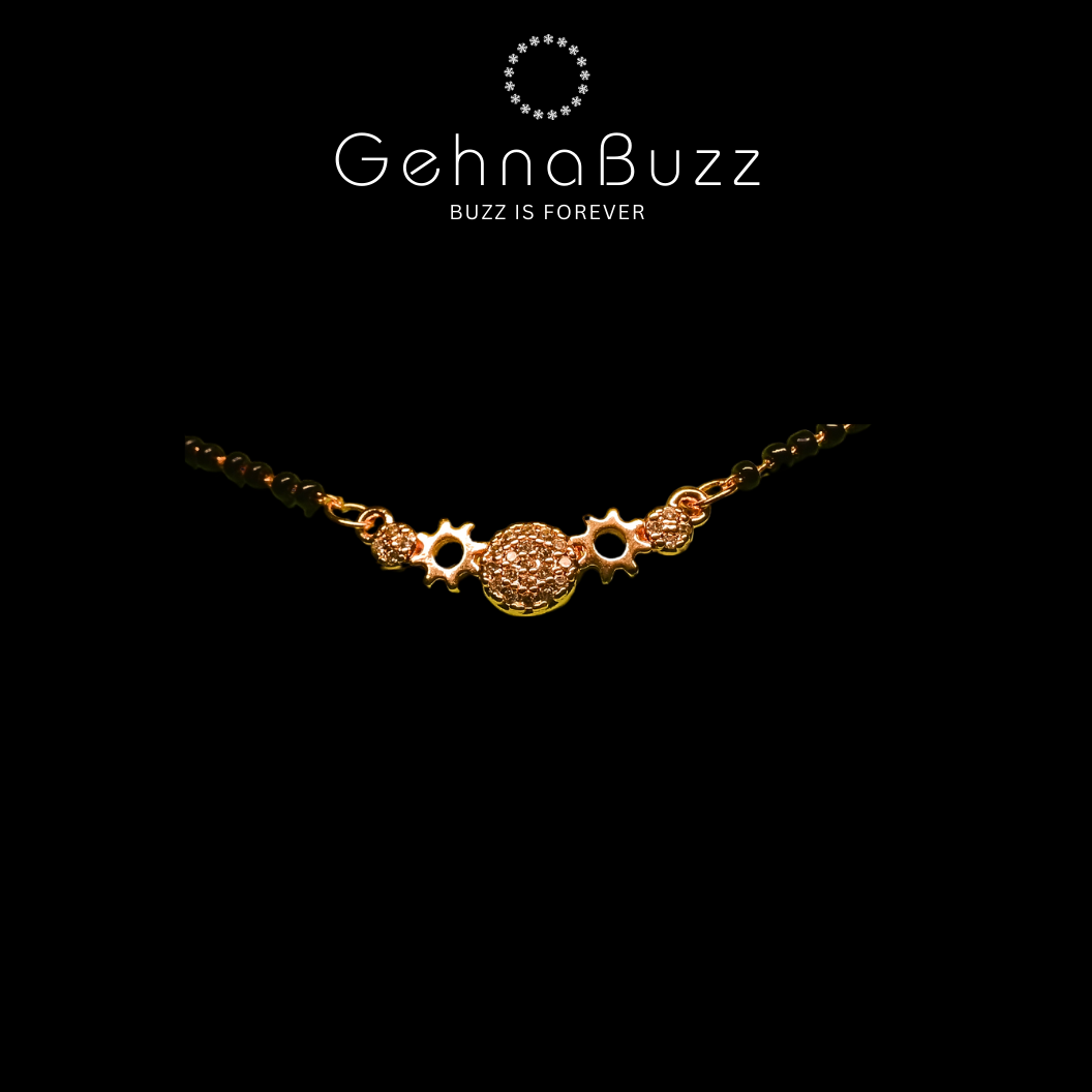 GehnaBuzz Dazzling Star Mangalsutra