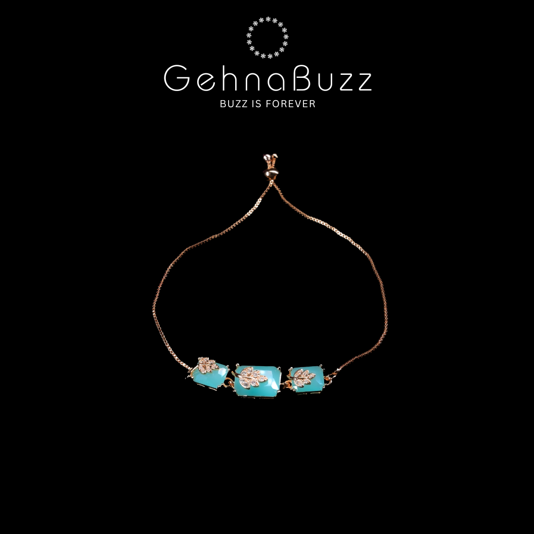 GehnaBuzz Exquisite Turquoise Bracelet