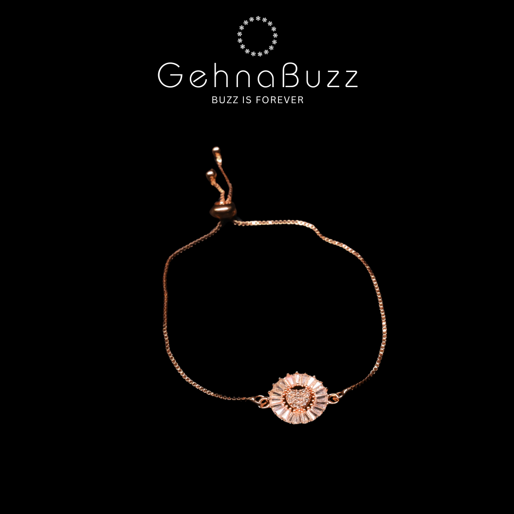 GehnaBuzz Royal Crystal Bracelet