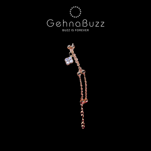 GehnaBuzz Stylish Studded Layered Bracelet