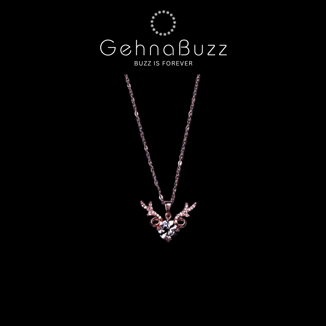 GehnaBuzz Enchanting Antlers Pendant