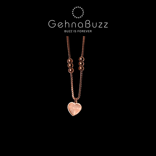 GehnaBuzz Serene Heart Pendant