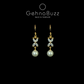 GehnaBuzz Designer Pearl Hanging Earrings