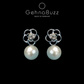 GehnaBuzz Fancy Blossom Pearl Earrings