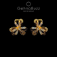 GehnaBuzz Mesmerizing Double Effect Designer Earrings