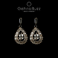 GehnaBuzz Vintage Pear Cut Earring