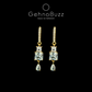GehnaBuzz Shinning White Women Collection Earring