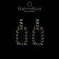 GehnaBuzz Dazzling Party Hanging Earrings