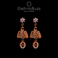 GehnaBuzz Eye Catching Traditional Love Earring