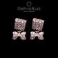 GehnaBuzz Luxurious Bow Style Earring