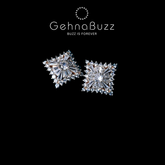GehnaBuzz Sparkling Signature Earrring