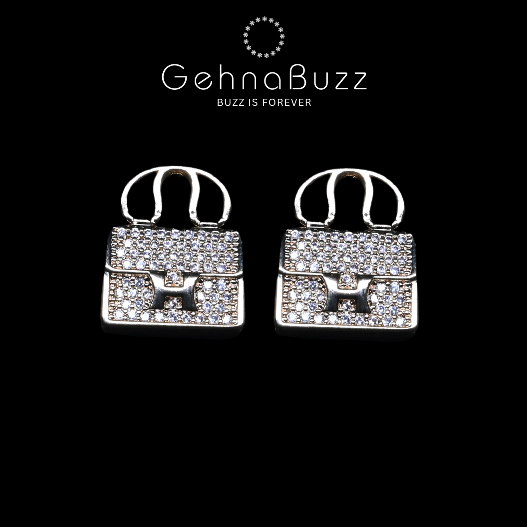 GehnaBuzz Unique Masterpiece Jewel Bag Earring