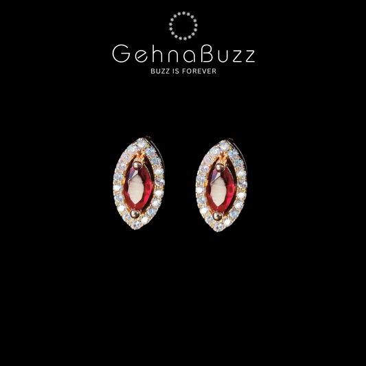 GehnaBuzz Scintillating Statement Earrings